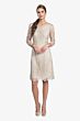Soulmates D1322 Three Quarter Sleeve Scoop Neck Dress