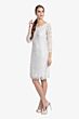 Soulmates D1322 Three Quarter Sleeve Scoop Neck Dress