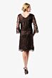 Soulmates C903 Bell Sleeve Knee Length Dress