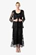 Soulmates C1062 Scalloped Lace 2 Piece Dress