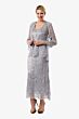Soulmates C1062 Scalloped Lace 2 Piece Dress