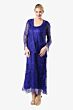 Soulmates C1062 Scalloped Lace 2 Piece Dress