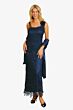 Soulmates C701 Asymmetric Neckline Dress