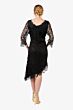 Soulmates C703 Asymmetrical Lace Dress
