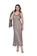 Soulmates C715 Sleeveless Dress with Collared Jacket