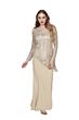 Soulmates C805809 Lace Tunic 2 Piece Dress
