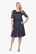 Soulmates C9128 Half Sleeve 2 Piece Dress