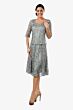 Soulmates C9128 Half Sleeve 2 Piece Dress