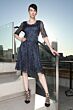 Soulmates C9128 Half Sleeve 2 Piece Dress