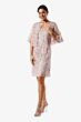 Soulmates D1107 Lace Dress with Capelet