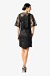 Soulmates D1107 Lace Dress with Capelet