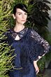 Soulmates D1107 Lace Dress with Capelet