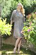 Soulmates D1107 Lace Dress with Capelet