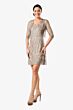 Soulmates D7186 Scoop Neck Dress with Bolero