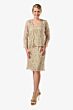 Soulmates D8066 Square Neck Three Piece Dress