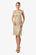 Soulmates D8066 Square Neck Three Piece Dress