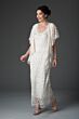 Soulmates D8787 Beaded Lace Dress with Cape