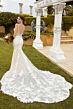 Sophia Tolli ST1227 Arlette Scoop Back Petal Train Wedding Gown