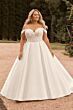 Sophia Tolli Y22182 Sabrina Pleated Skirt Off-Shoulder Wedding Gown