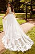 Sophia Tolli Y12238 Finley Sheer Train Illusion Back Bridal Gown