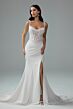Sophia Tolli Y3203 Tyra Lace Train Ruched Derriere Wedding Dress