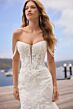 Sophia Tolli Y3208 Riley Illusion Back Fringe Strap Wedding Gown