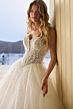 Sophia Tolli Y3211 Vienna Plunging Neck Basque Waist Wedding Gown