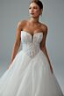 Sophia Tolli Y3211 Vienna Plunging Neck Basque Waist Wedding Gown