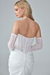 Sophia Tolli Y3241 Angelica Illusion Corset Draped Satin Wedding Dress