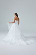 Sophia Tolli Y3242 Josie Scoop Neck Ruffle Tulle Wedding Dress
