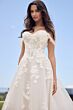 Sophia Tolli Y3244 Emory Illusion Corset Bodice Tulle Wedding Gown