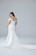 Sophia Tolli Y3245SBLB Blythe Off The Shoulder Satin Wedding Gown