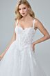 Sophia Tolli Y3246 Viola Slim Strap Tulle Corset Bridal Dress