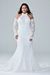 Sophia Tolli Y3249 Penelope Halter Neck Lace Mermaid Bridal Dress
