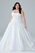 Sophia Tolli Y3252 Alaska Drop Waist Strapless Satin Bridal Gown
