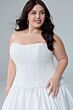 Sophia Tolli Y3252 Alaska Drop Waist Strapless Satin Bridal Gown