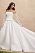 Sophia Tolli Y3252 Alaska Drop Waist Strapless Satin Bridal Gown