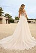 Sophia Tolli Y3155 Cynthia High Slit A-Line Plunging Neck Bridal Dress