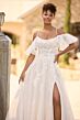 Sophia Tolli Y3162FIHB Eloise Flutter Sleeve A-Line Wedding Dress