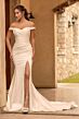 Sophia Tolli Y3167 Ruby Sheer Corset Back Draped Wedding Gown