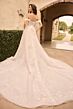 Sophia Tolli Y3168 Astrid Plunging Neck Lace-Up Back Wedding Gown