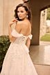 Sophia Tolli Y3168 Astrid Plunging Neck Lace-Up Back Wedding Gown