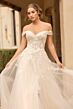 Sophia Tolli Y3169FI Winnie Long Illusion Sleeve A-Line Wedding Gown