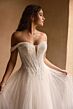 Sophia Tolli Y3176 Alice Beaded Bodice Plunging Neck Wedding Gown