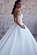 Sophia Tolli Y3182A Elli Strapless Pleated Skirt Mikado Wedding Dress