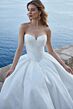 Sophia Tolli Y3182B Elli Marie Notched Neck Pleated Wedding Dress