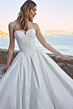 Sophia Tolli Y3182B Elli Marie Notched Neck Pleated Wedding Dress