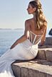 Sophia Tolli Y3183 Joslyn Cowl Neck Fit-And-Flare Wedding Dress