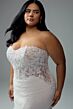 Sophia Tolli Y3185 Malibu Strapless Floral Lace Wedding Dress