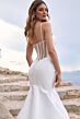 Sophia Tolli Y3192 Imogen Notched Neck Sheer Corset Back Wedding Dress